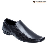 Franco Formal Black Slip On (224-Black)