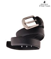Polo Club Croc Black Leather Belt
