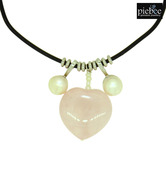 PiebeeRose Quartz Peace Pendant
