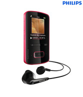 Philips Go-Gear  4Gb Mp4 Player Vibe (Red)