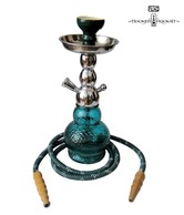 Hooked On Hookah Designer Teal Hookah