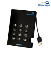 iStorage diskGenie 128-bit 250GB Portable Hard Drive