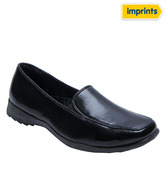 Imprints Black Formal Shoes