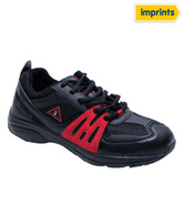 Imprints Black & Red Casual Shoes