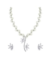 Jpearls Cz Pendent Set 