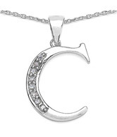 Johareez Cubic Alphabet Letter C Pendant