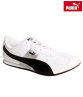 Puma Esito Ind White & Black Lifestyle Shoes