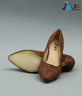 Jove Chocolate Brown Ballerina