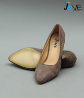 Jove Sophisticated Brown Pumps