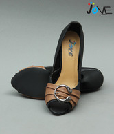 Jove Designer Light Beige Ballerina