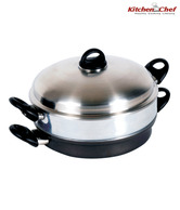 Cook - Fry - Boil- Steam-Wonder Health Pan