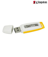 Kingston DTIG3 8GB Pen Drive (White & Yellow)