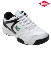 Lee Cooper White & Black Basketball Shoes