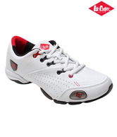 Lee Cooper White Low-Top Basketball Shoes