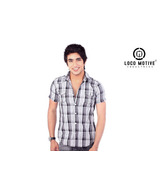 Locomotive Grey Checked Shirt