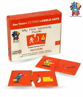 Skill-O-Fun My First Learning Puzzle- Animals & Babies, Profession