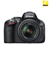 Nikon DSLR D5100 (Black) with AF-S 18-55mm VR Kit Lens