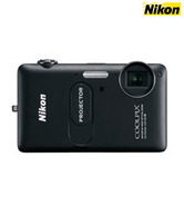 Nikon Coolpix S1200pj 14.1 MP Point & Shoot (Black)