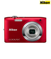Nikon Coolpix S2600 14 MP Point & Shoot (Red)