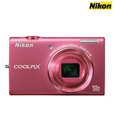 Nikon Coolpix S6200 16 MP Point & Shoot (Pink)