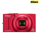 Nikon Coolpix S8200 16.1 MP Point & Shoot (Red)