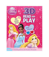 Parragon Disney Princess 3d Puzzle Playpack
