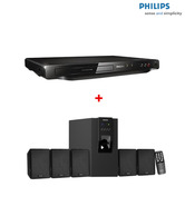 Philips DVP 3608 DVD Player with Philips DSP 30U 5.1 Speakers