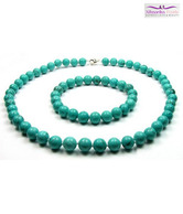 Niharikaa Turquoise Combo Set