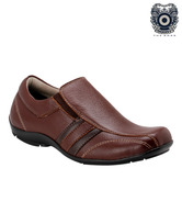 Roony Stylish Brown Slip-on Shoes