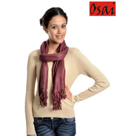 Osai Wine Abstract Printed Stole