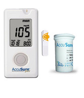 Dr Gene Accu Sure Gold Blood Glucose Monitor with 25 Strips Combo