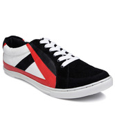 Navyfont Black & Red Lifestyle Shoes