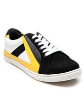 Navyfont Black & Yellow Lifestyle Shoes