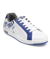 Fila White & Blue Lifestyle Shoes