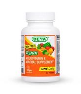 Deva Vegan Vitamins Daily Multivitamin Iron Free 90 Tablets (Pack of 2)