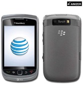 Amzer 89063 Clear Snap On Crystal Hard Case for BlackBerry Torch 9800, BlackBerry Torch 9810, BlackBerry 9800