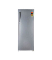 Kelvinator KCP 324 Single Door 307 Ltr Refrigerator Inox Hairline
