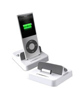 Powermat PMR-AID1 Receiver Dock For IPod And IPhone (White)