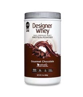 DESIGNER WHEY 100% Premium Whey Protein Powder Gourmet Chocolate 32 Ounce Container