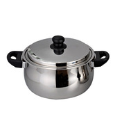 SR Products Double Walled Belly Casserole PU Insulated With Lid - 2 Litre