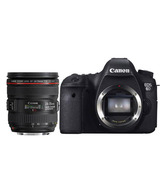 Canon EOS 6D SLR Kit II (EF 24-70mm f4L IS USM Lens) (Black)