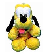 Disney Plush Pluto Flopsies UV Soft Toy - 10 Inches