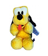 Disney Plush Pluto Flopsies UV Soft Toy - 8 Inches