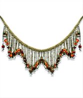 Anant Beads And Bells Bandanwaar Door MultiColored Wall Hanging One Piece