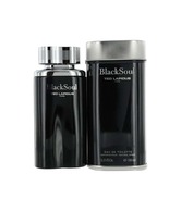 Black Soul by Ted Lapidus Eau De Toilette Spray for Men 100 ml (Imported)