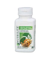Amway Nutrilite Siberian Ginseng with Gingko Billoba (100 Tablets)