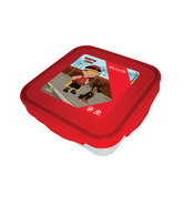 Mighty Raju Super Lock & Seal Lunch Box (Red-White Combination)-Pack Of 2