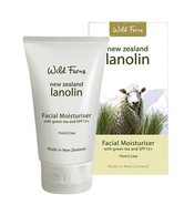 Wild Ferns New Zealand's Lanolin Facial Moisturiser with Green Tea & SPF 15+