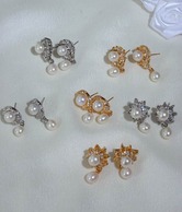 Deccan's Pearl Earring Combo