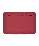 Amzer Silicone Skin Jelly Case - Maroon Red for Motorola Xoom